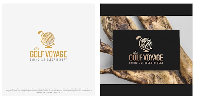 do make an modern golf logo design