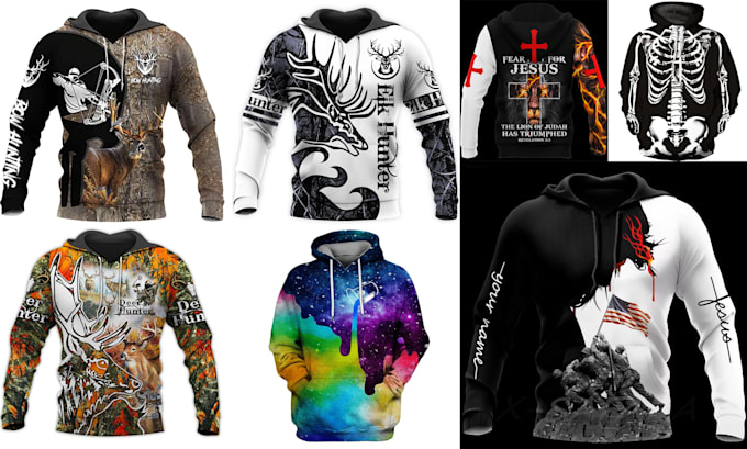 create wonderful aop hoodie, sweatshirt design