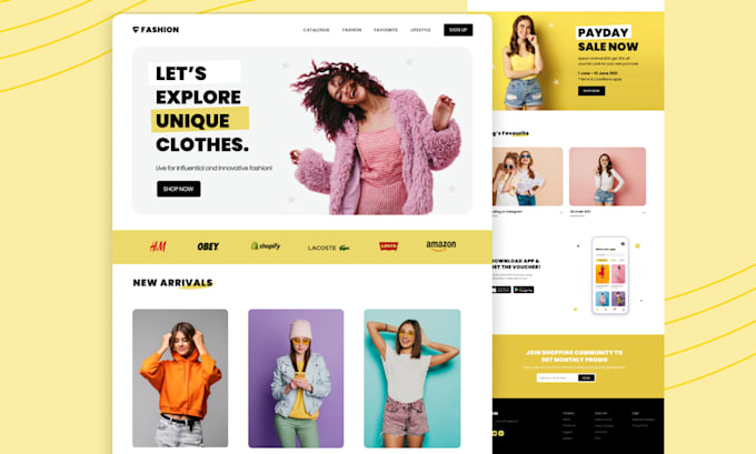 design UI UX website for you