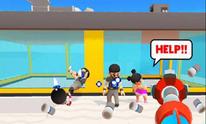 Develop a standard hyper casual game 2d 3d using unity by Idrisgamer ...