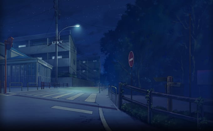 Paint anime background, game, visual novel and environment art by  Iipadiaashee | Fiverr