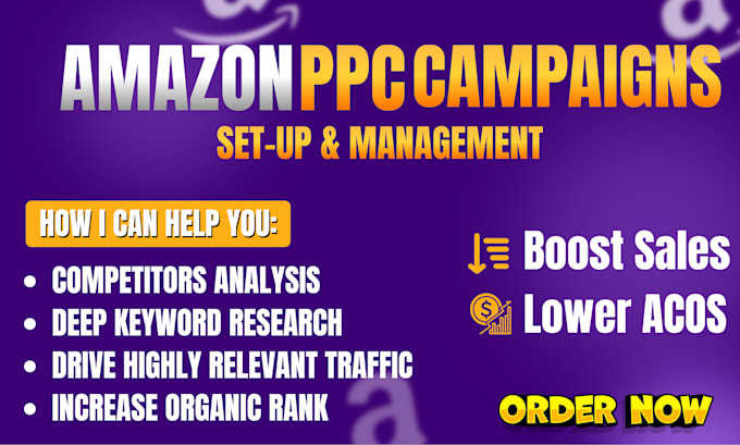 setup amazon PPC campaigns optimize amazon ads campaign and amazon PPC accounts