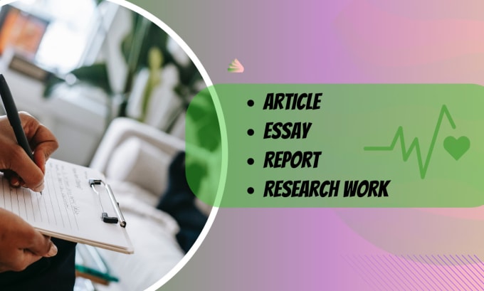 write articles on environmental science and sustainability