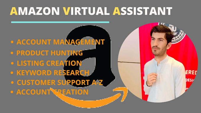 be your amazon virtual assistant and store management