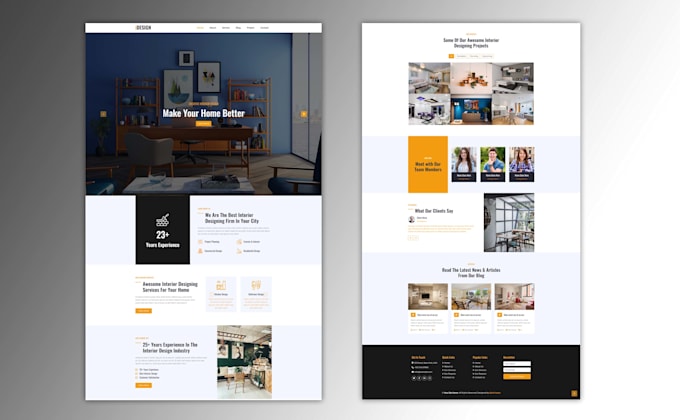 design responsive wordpress landing page elementor or elementor pro landing page