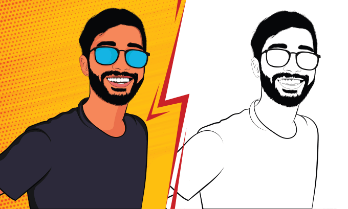 Do modern cartoon character, caricature mascot logo, cartoon portrait by Sallina2120 | Fiverr Do modern cartoon character, caricature mascot logo, cartoon portrait by Sallina2120 | Fiverr