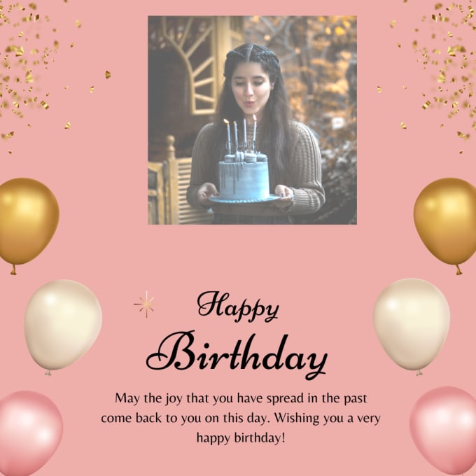 Design A Simple Birthday Card Happy Birthday Card Invention By Jalaadyt Fiverr 