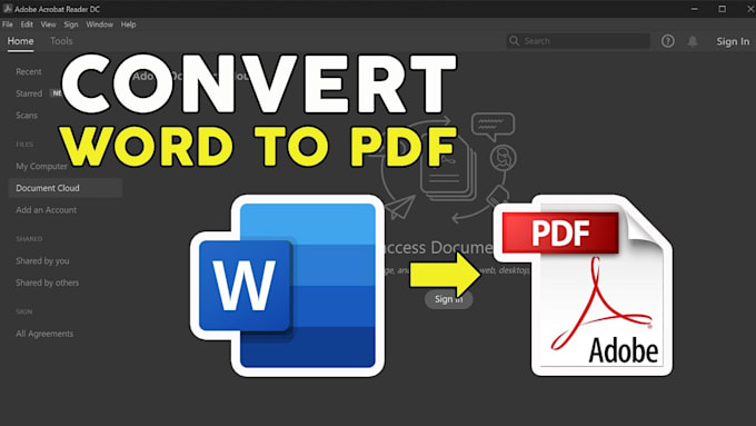 convert your word file into pdf