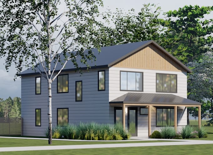design 3d rendering house design exterior interior walkthrough floor planning