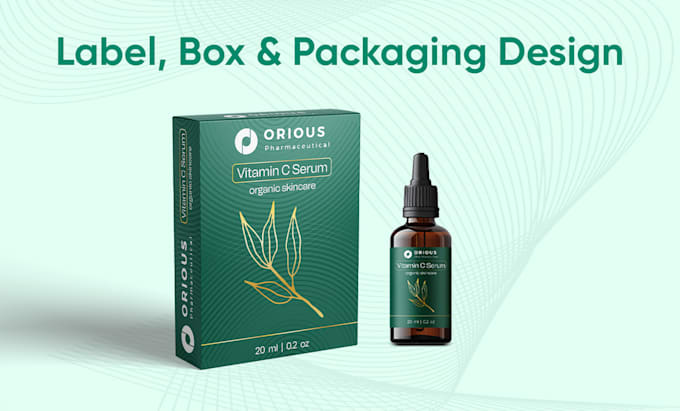 design unique labels, custom boxes, and product packaging