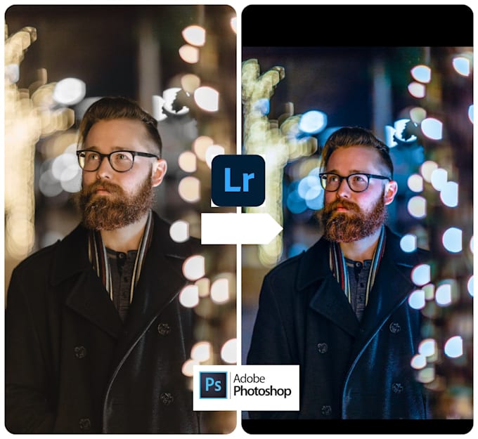 do bulk photo editing and retouching