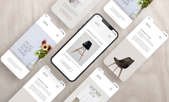 do UI UX design for your business website
