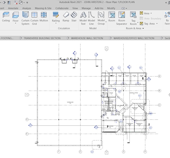 Create your floor plan in autocad or revit by Shingirai_joe Fiverr