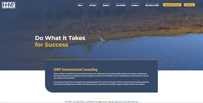 create a custom built, responsive website