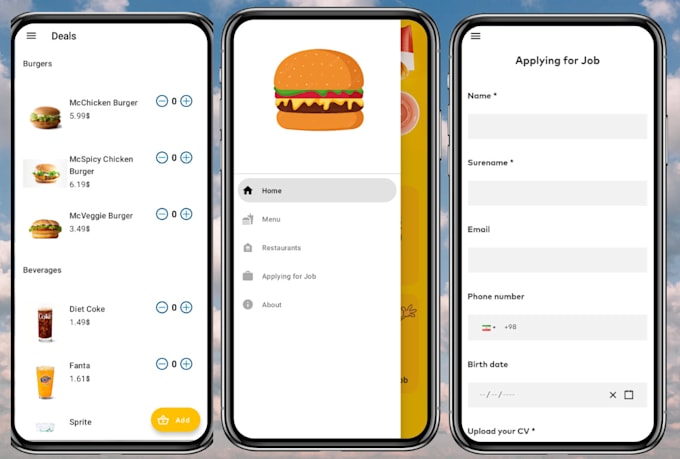 Design android app xml layouts frontend and ui in android studio by ...