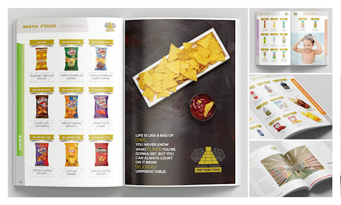 design a promotional product catalog, sale flyer, or  brochure for your business