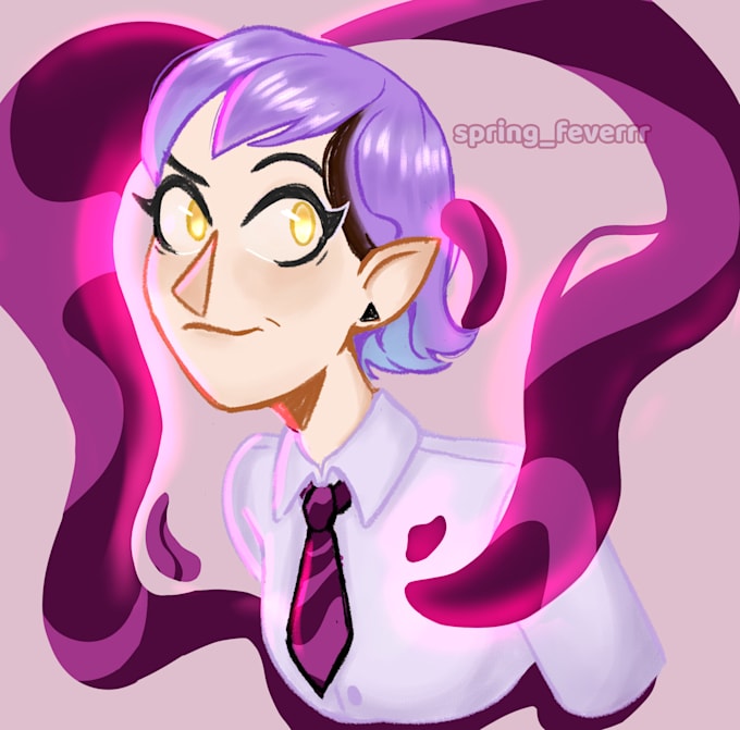 draw cute commission art, oc, portrait