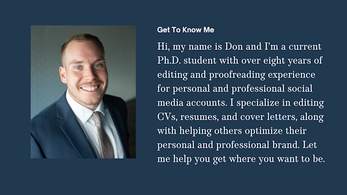 help you fine tune your personal and professional brand