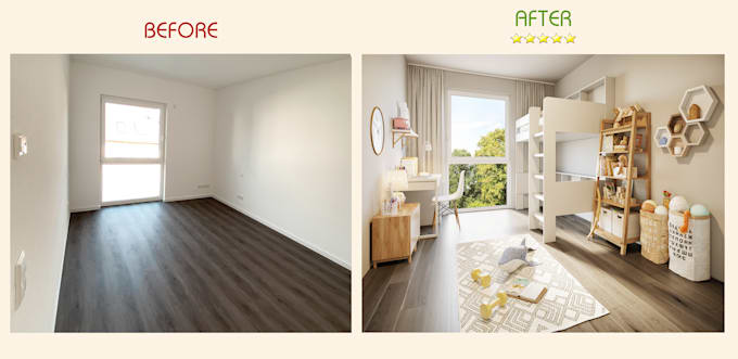 create 3d model and design rendering interior renovation