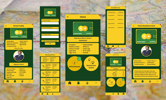 make mobile app UI design for android and ios flutter