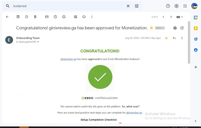 provide ezoic and adsense approved site