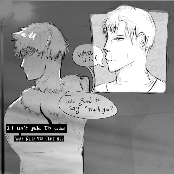 Draw you a full comic page in my style by Voidspirits Fiverr
