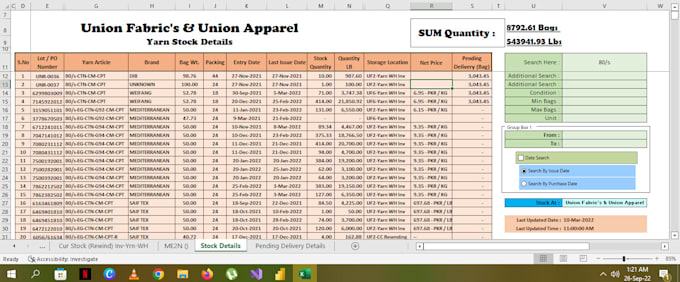 design excel spreadsheet, dashboard, pivot table, vba, macros and procedures