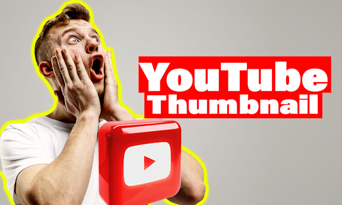 design catchy youtube thumbnail