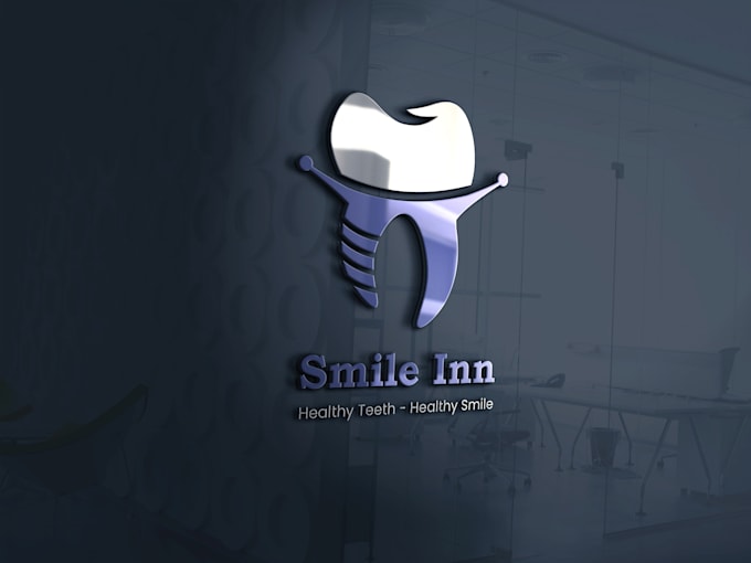 design your clean minimal attractive and unique dentistry logo