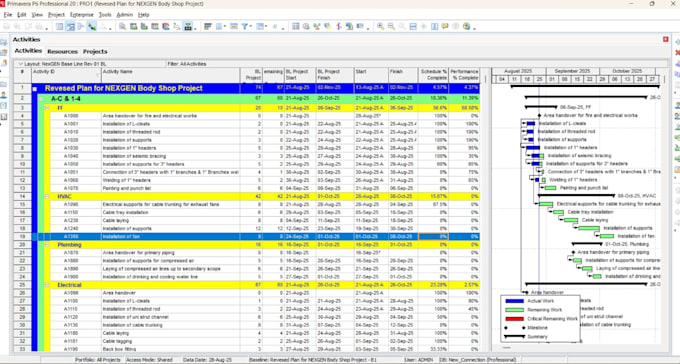 attempt all tasks related to project management