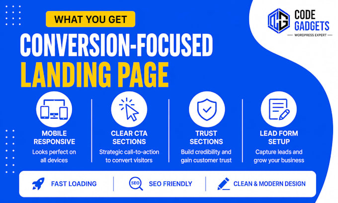 create a converting wordpress landing page with elementor pro