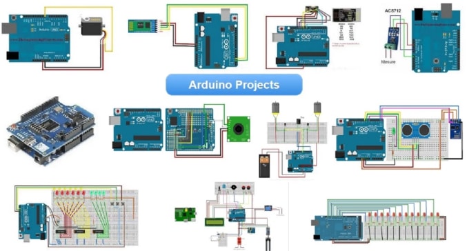 Design arduino project with sensors and modules by Electrocopic | Fiverr