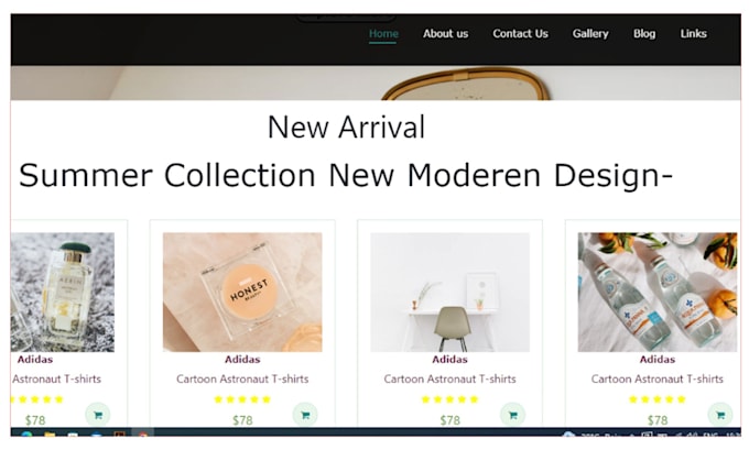create professional responsive web landing page design