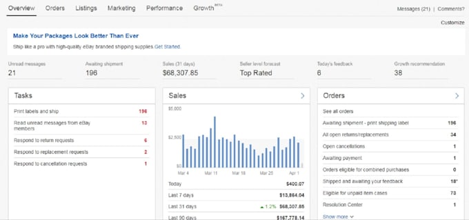 create professional ebay motors car parts listings