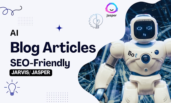 write SEO optimized blog articles using jasper ai or jarvis