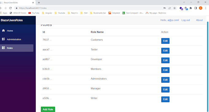make web apis in asp dot net core and fix bugs in web apis