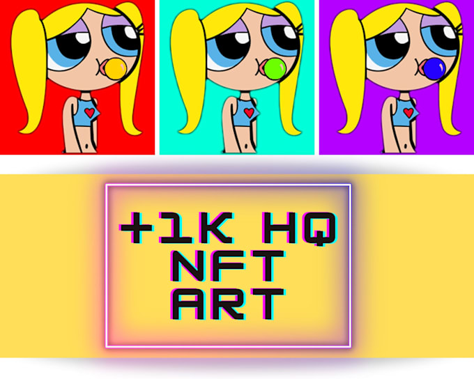 Create a successful custom nft art collection by Damla_artan Fiverr