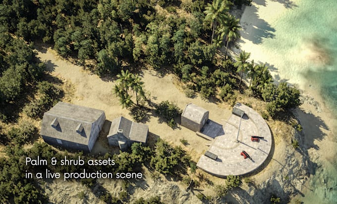 create game ready 3d trees, vegetation and foliage for unity, unreal and roblox