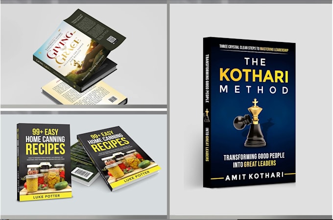 create dust jacket, book cover, ebook, paperback in 24 hrs,