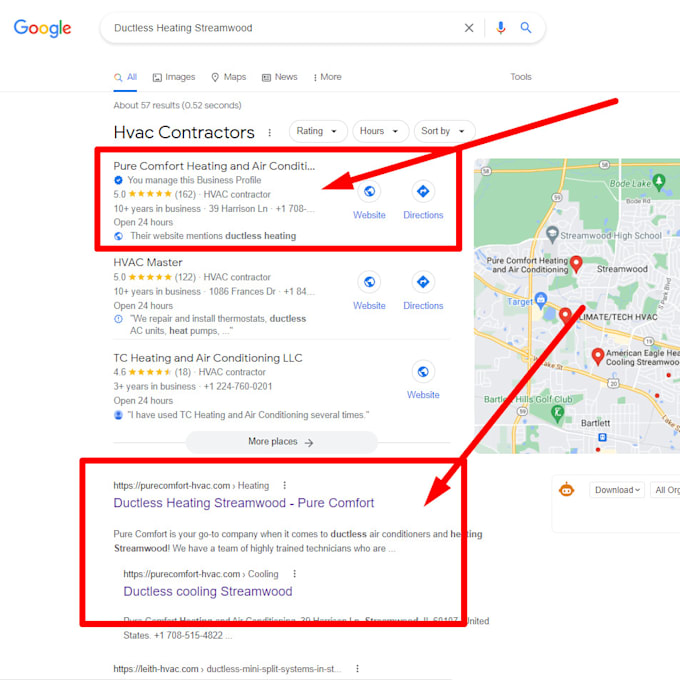 provide monthly local SEO service for plumber with gbp optimization