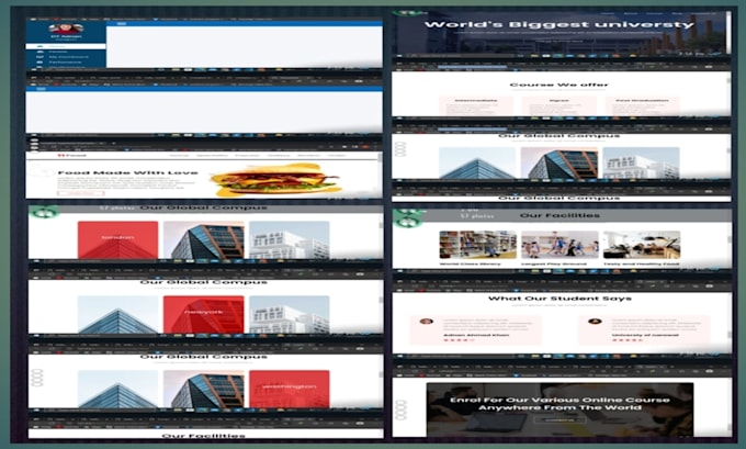 Be create responsive website in html css javascript by Adnan038 | Fiverr