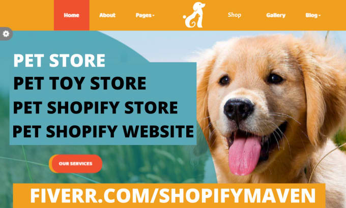 design profitable pet supplies shopify store pet food dog supplies shopify store