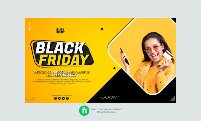 design company poster, flyer design and web banner