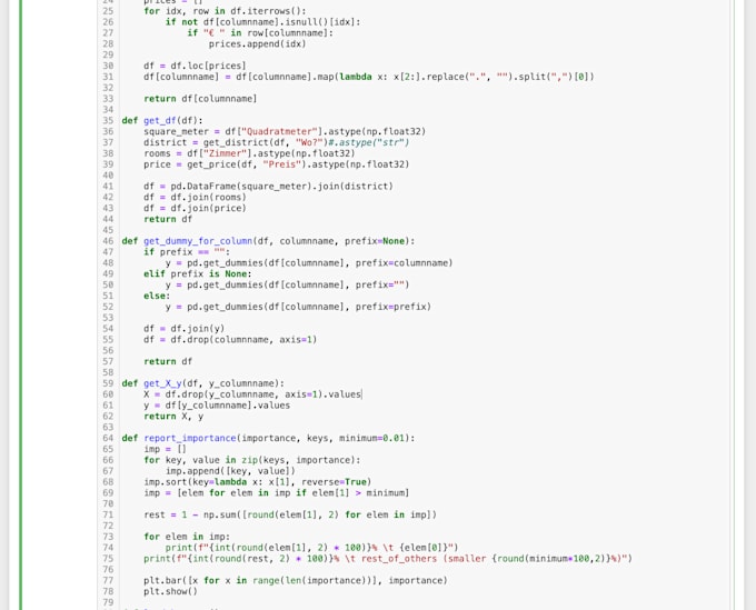 Do data analysis with python by Sjarisch | Fiverr