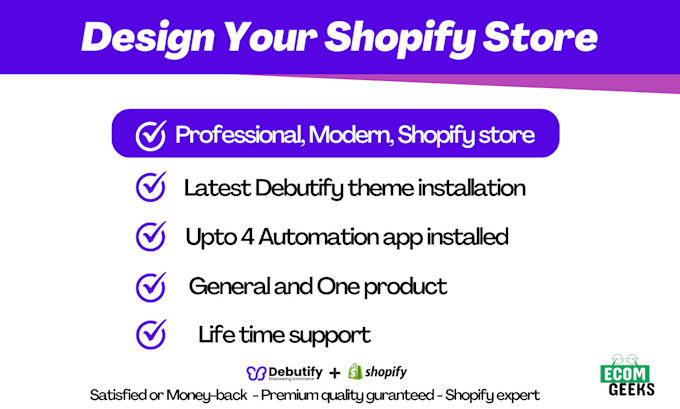 build a winning shopify dropshipping store by debutify theme