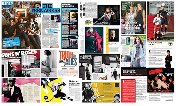 do magazine design, cover,ads,catalog, newsletter lookbook, magazine layout