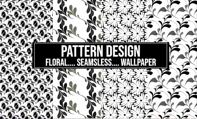 make pattern design seamless floral background texture