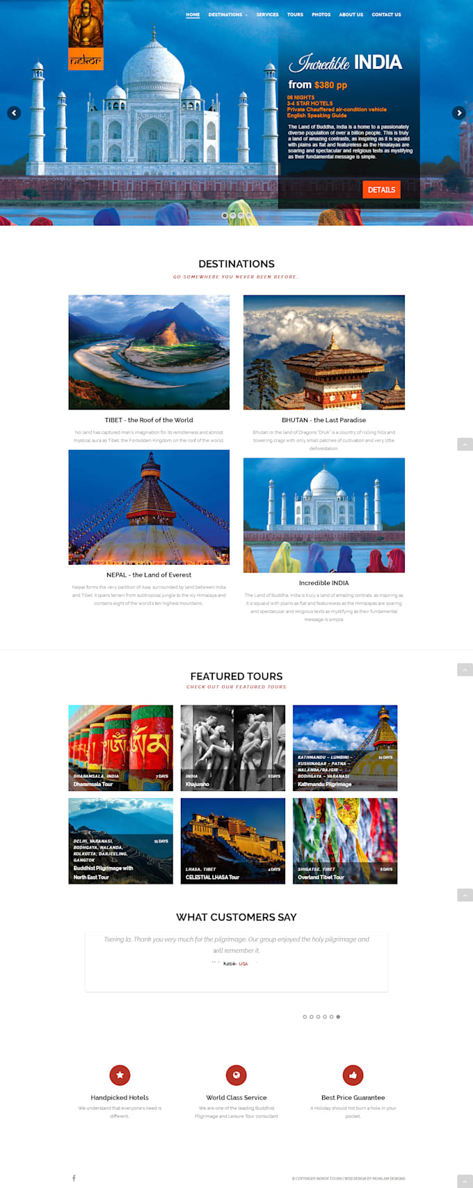 build a stunning website for your travel agency