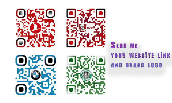 Create a qr code with your business logo by Kayli25 | Fiverr