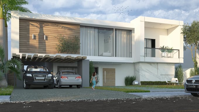 do realistic exteriors and interiors using 3ds max